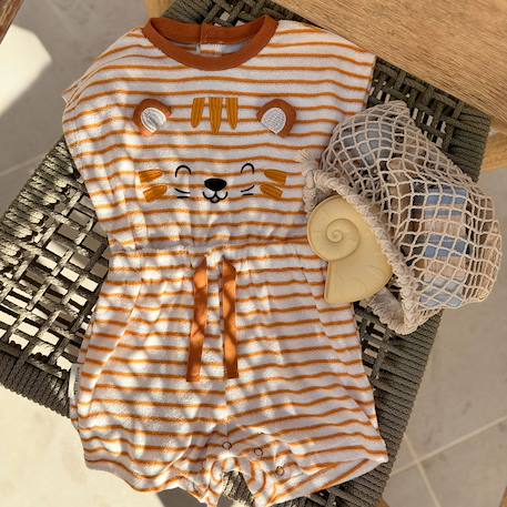 Combishort bébé en éponge mio Orange 5 - vertbaudet enfant 