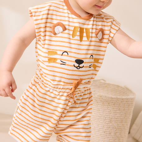 Combishort bébé en éponge mio Orange 6 - vertbaudet enfant 