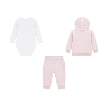 Ensemble de survêtement bébé en coton Rose clair 2 - vertbaudet enfant 