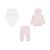 Ensemble de survêtement bébé en coton Rose clair 2 - vertbaudet enfant 