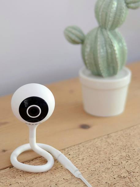 Ecoute-bébé vidéo Zen Connect Night blue+White 9 - vertbaudet enfant 