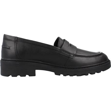 Derbies Casey fille en cuir Noir 1 - vertbaudet enfant 