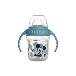 Puériculture-Tasse a poignees 250 ml bec silicone mickey collector