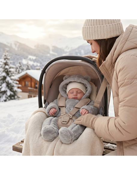 Combinaison pilote groloudoux® ultra doux Gris 3 - vertbaudet enfant 