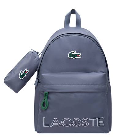 Sac à dos enfant Gris, vert+Noir foncé 1 - vertbaudet enfant 