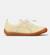 Baskets fille cuir peu path kids Jaune pastel 1 - vertbaudet enfant 