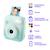 Photo Creator - Appareil Photo Instantané Couleur – Impression sur papier photo avec cartouche d’encre – 100 impressions incluses Turquoise 6 - vertbaudet enfant 