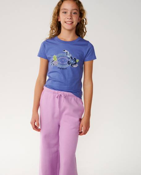 Pantalon surf puff wide leg fille Lilac 6 - vertbaudet enfant 
