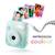 Photo Creator - Appareil Photo Instantané Couleur – Impression sur papier photo avec cartouche d’encre – 100 impressions incluses Turquoise 4 - vertbaudet enfant 