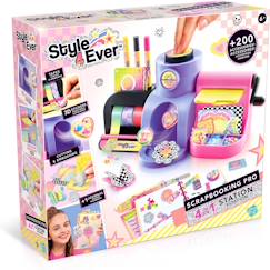 Jouet-Style 4 Ever - Studio de Scrapbooking Pro 4 en 1 - Activité Manuelle - Loisir Créatif - Personnalise ton Carnet