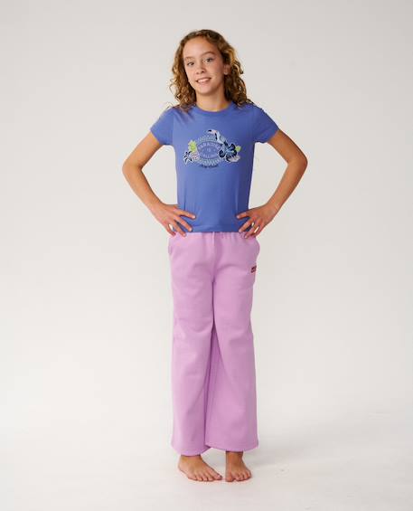 Pantalon surf puff wide leg fille Lilac 4 - vertbaudet enfant 