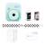 Photo Creator - Appareil Photo Instantané Couleur – Impression sur papier photo avec cartouche d’encre – 100 impressions incluses Turquoise 3 - vertbaudet enfant 