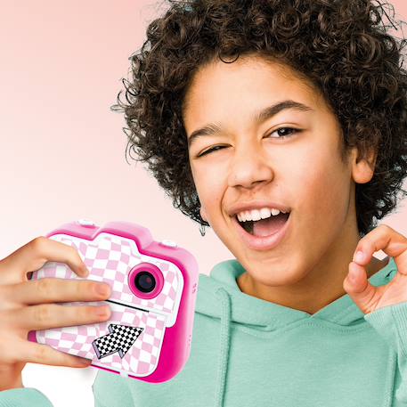 Photo Creator - Appareil Photo Instantané Deluxe Pack Rose - Photo, Selfie, Vidéo, impression sans encre, housse et album photo inclus Rose 4 - vertbaudet enfant 