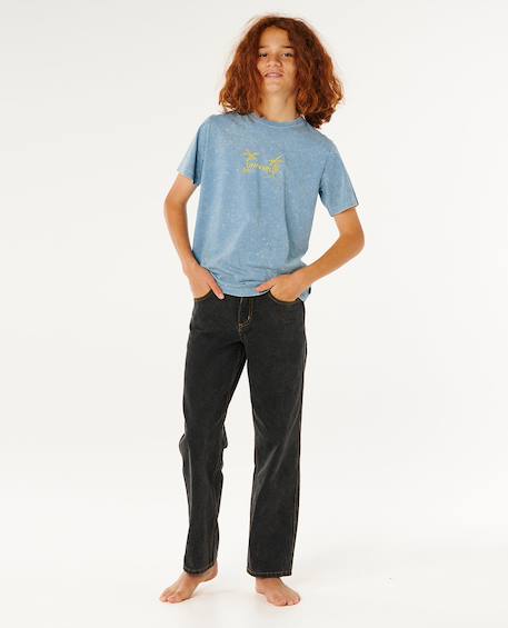 Jeans enfant hyped boys Bleu délavé+Washed black 9 - vertbaudet enfant 