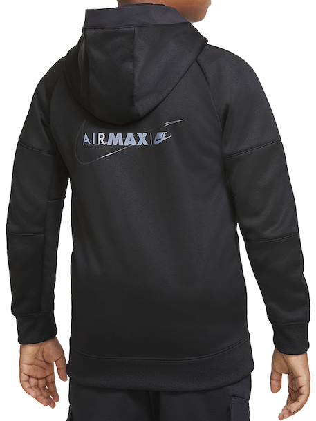 Veste de survêtement garçon Gris chiné+Noir foncé 8 - vertbaudet enfant 