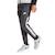Pantalon de survêtement garçon en coton Gris, blanc 2 - vertbaudet enfant 