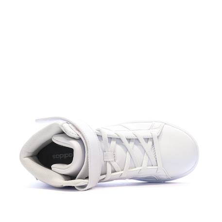 Baskets montantes mixte grand court Blanc 5 - vertbaudet enfant 