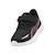 Baskets fille basses à scratch Noir  rose blanc 6 - vertbaudet enfant 
