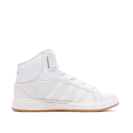 Baskets montantes mixte grand court Blanc 1 - vertbaudet enfant 