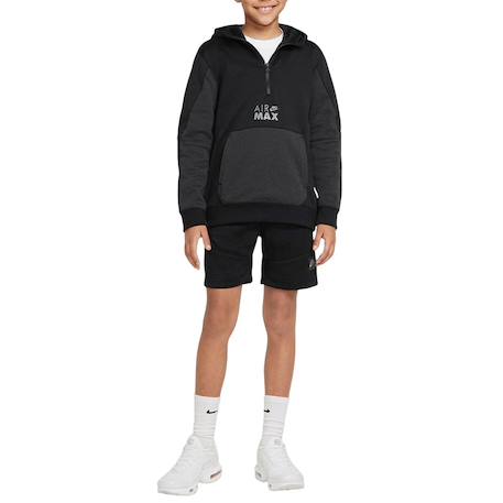 Short garçon Noir foncé+Vert sauge clair, noir 6 - vertbaudet enfant 