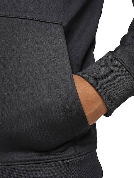 Veste de survêtement garçon Gris chiné+Noir foncé 9 - vertbaudet enfant 