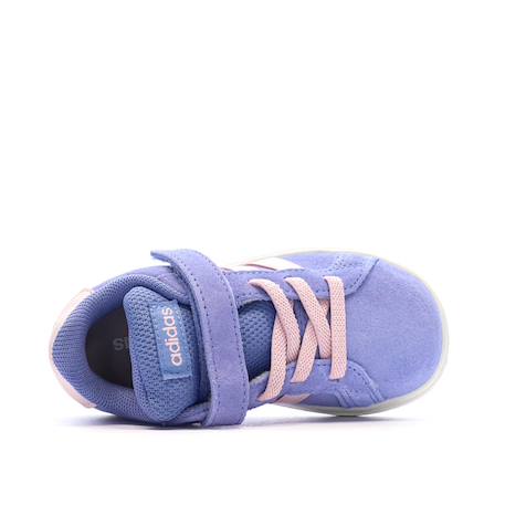 Baskets fille grand court Violet 5 - vertbaudet enfant 