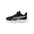 Baskets basses à scratch Noir  argent blanc 2 - vertbaudet enfant 