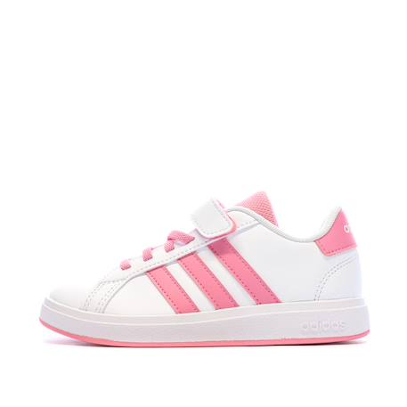 Baskets fille grand court 2.0 Blanc 3 - vertbaudet enfant 