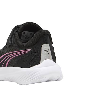 Baskets fille basses à scratch Noir  rose blanc 4 - vertbaudet enfant 