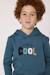 T-shirt manches longues à capuche garçon Vert 3 - vertbaudet enfant 