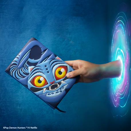 Carnet en relief derpy - kpop demon hunters Bleu 2 - vertbaudet enfant 