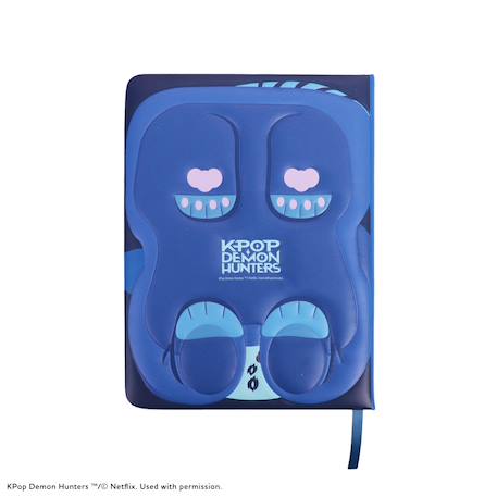 Carnet en relief derpy - kpop demon hunters Bleu 3 - vertbaudet enfant 
