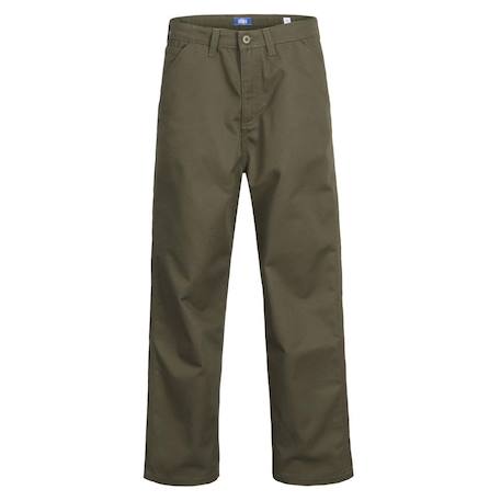 Pantalon loose garçon clean Beige+Noir+Vert 12 - vertbaudet enfant 
