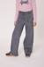 Jean fille Denim gris 1 - vertbaudet enfant 