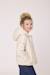 Doudoune fille Beige dore 3 - vertbaudet enfant 