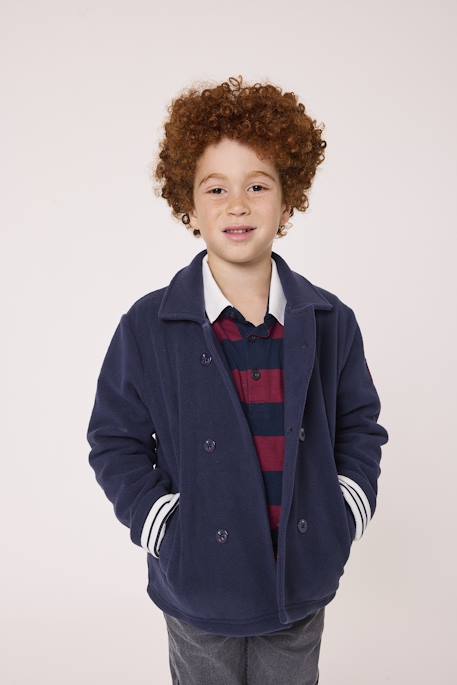 Veste polaire garçon Indigo 3 - vertbaudet enfant 