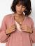 Blouse grossesse et allaitement en gaze coton biologique* bois de rose+vert sauge 8 - vertbaudet enfant 