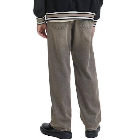 Jean loose garçon alex Marron 3 - vertbaudet enfant 