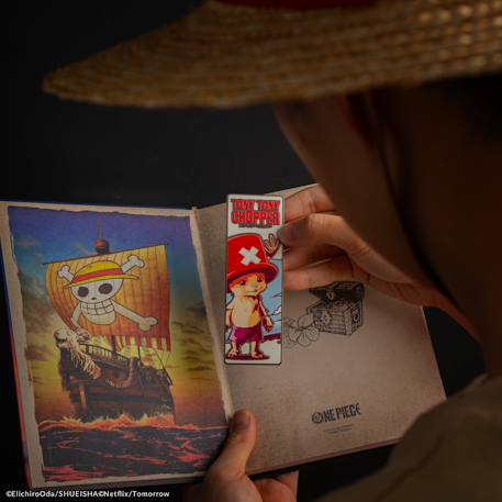 Marque-page en métal tony tony chopper - one piece Rouge 2 - vertbaudet enfant 