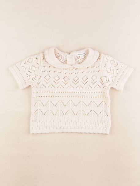 Tee-shirt - 18 mois Beige 1 - vertbaudet enfant 