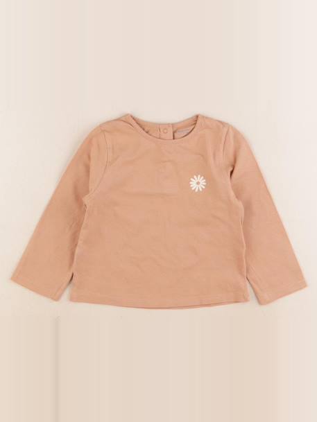 Tee-shirt - 18 mois Marron 1 - vertbaudet enfant 