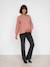 Blouse grossesse et allaitement en gaze coton biologique* bois de rose+vert sauge 2 - vertbaudet enfant 