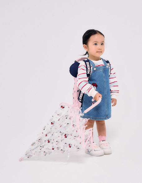 Parapluie automatique avec imprimé minnie Blanc 1 - vertbaudet enfant 
