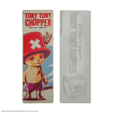 Marque-page en métal tony tony chopper - one piece Rouge 1 - vertbaudet enfant 