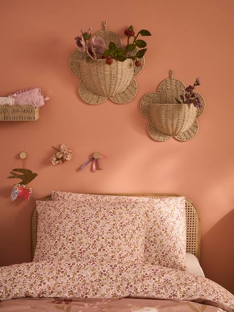 Décorations murales fleurs en papier beige 1 - vertbaudet enfant 
