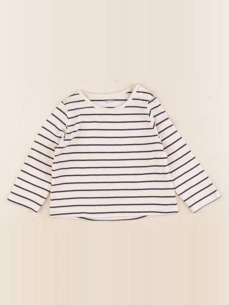 Tee-shirt - 9 mois Bleu 1 - vertbaudet enfant 
