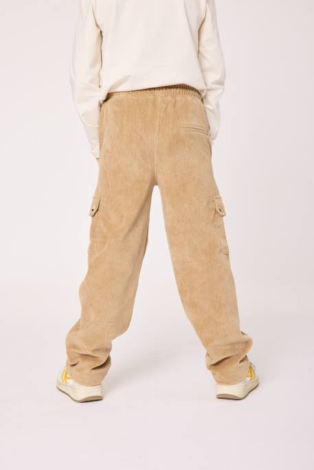 Pantalon garçon Beige 4 - vertbaudet enfant 
