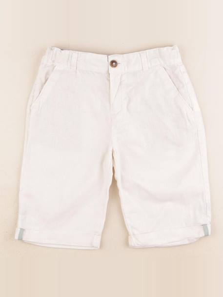 Short - 7 ans Beige 1 - vertbaudet enfant 