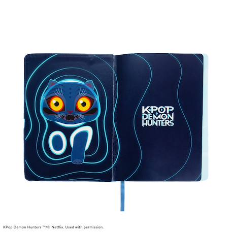 Carnet en relief derpy - kpop demon hunters Bleu 6 - vertbaudet enfant 
