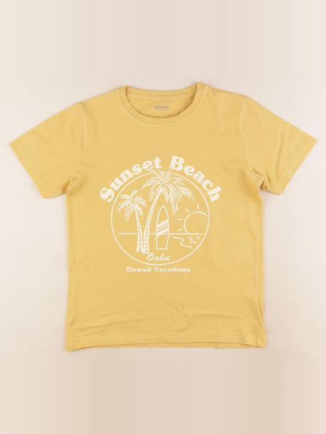 Tee-shirt - 10 ans Jaune 1 - vertbaudet enfant 
